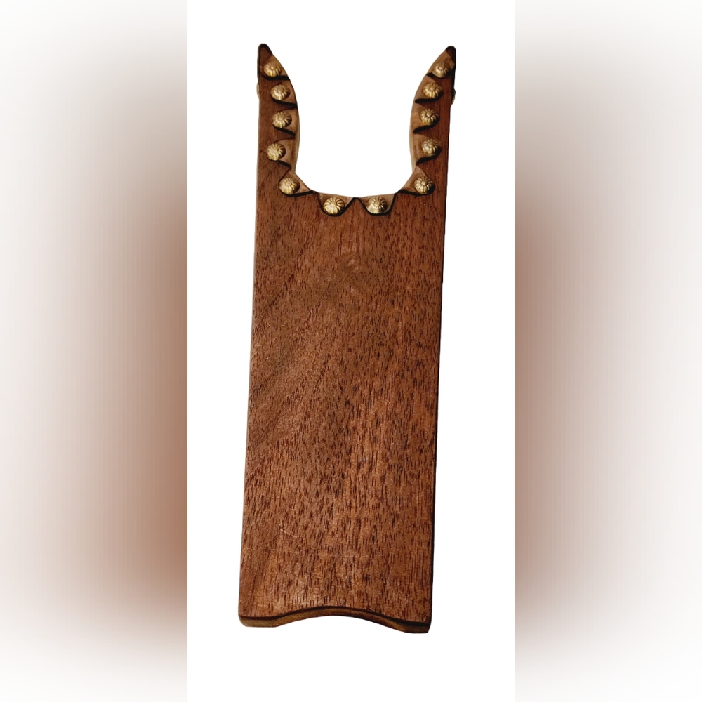 Handmade Peruvian Walnut Western Boot Jack